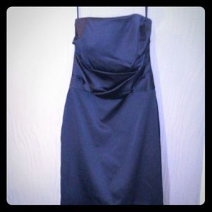 White House Black Market Black Strapless Dress